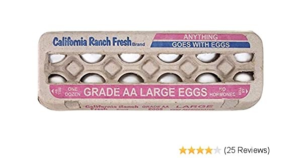 Eggs grade AA Large dozen