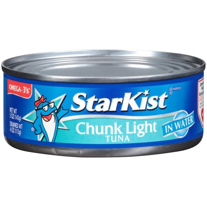 Tuna Starkist Chunk Light in Water 5oz can