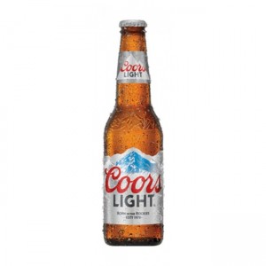 Coors Light 12 oz bottle